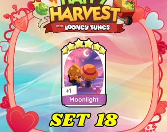 Monopoly 6 Star - Moonlight - Set 18 - Happy Harvest