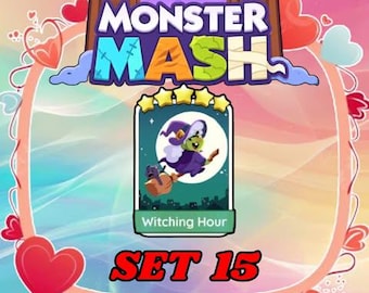 Monopoly 5 Star - Witching Hour - Set 15 - Monster Mash (Fast Delivery)