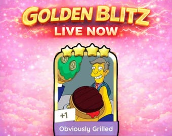 Monopoly Go Golden Blitz - Oczywiście Grillowany - Zestaw 15
