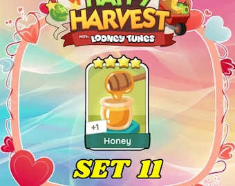 Monopoly 4 Star - Honey - Set 11 - Happy Harvest