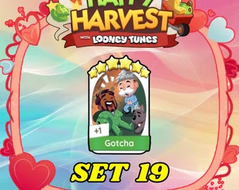 Monopoly 6 Star - Gotcha - Set 19 - Happy Harvest