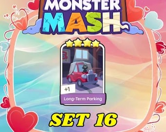 Monopoly 4 Star - Long-Term Parking - Set 16 - Monster Mash (Fast Delivery)