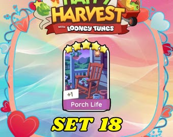 Monopoly 5 Star - Porch Life - Set 18 - Happy Harvest