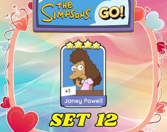 Monopoly 4 stelle - Set Janey Powell 12 - I Simpson