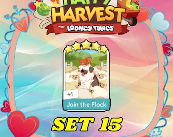 Monopoly 5 Star - Join the Flock - Set 15 - Happy Harvest