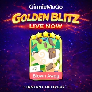 Monopoly Go Golden Blitz  - Blown Away - Set 24