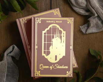 Königin der Schatten Buchbindung SVG: Throne of Glass Cricut Design (Digitale Datei)