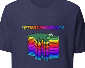 Camiseta unisex para adultos Tetrachromacy Gator / King Gizzard and the Lizard Wizard / KGLW / Polygondwanaland