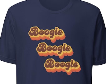 Camiseta unisex Boogie Boogie Boogie / King Gizzard y el mago lagarto / KGLW / Cyboogie / Diseño retro vintage