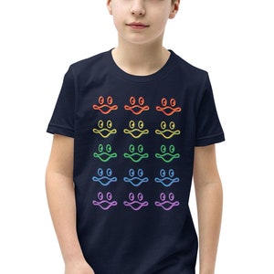 Fishie Smile Kids Unisex T-Shirt in Rainbow | King Gizzard and the Lizard Wizard | KGLW