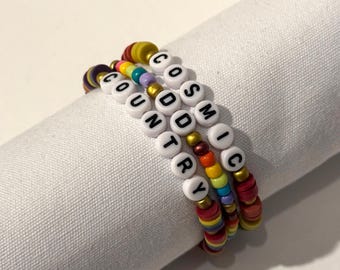 Pulsera de la amistad de Daniel Donato Cosmic Country / DDCC / Pulsera Swiftie / Joyería / How Ya Dern