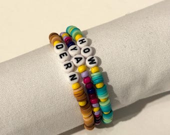 Pulsera de la amistad Cosmic Country How Ya Dern de Daniel Donato / DDCC / Reflector / Pulsera Swiftie / Joyería / How Ya Dern / How You Dern