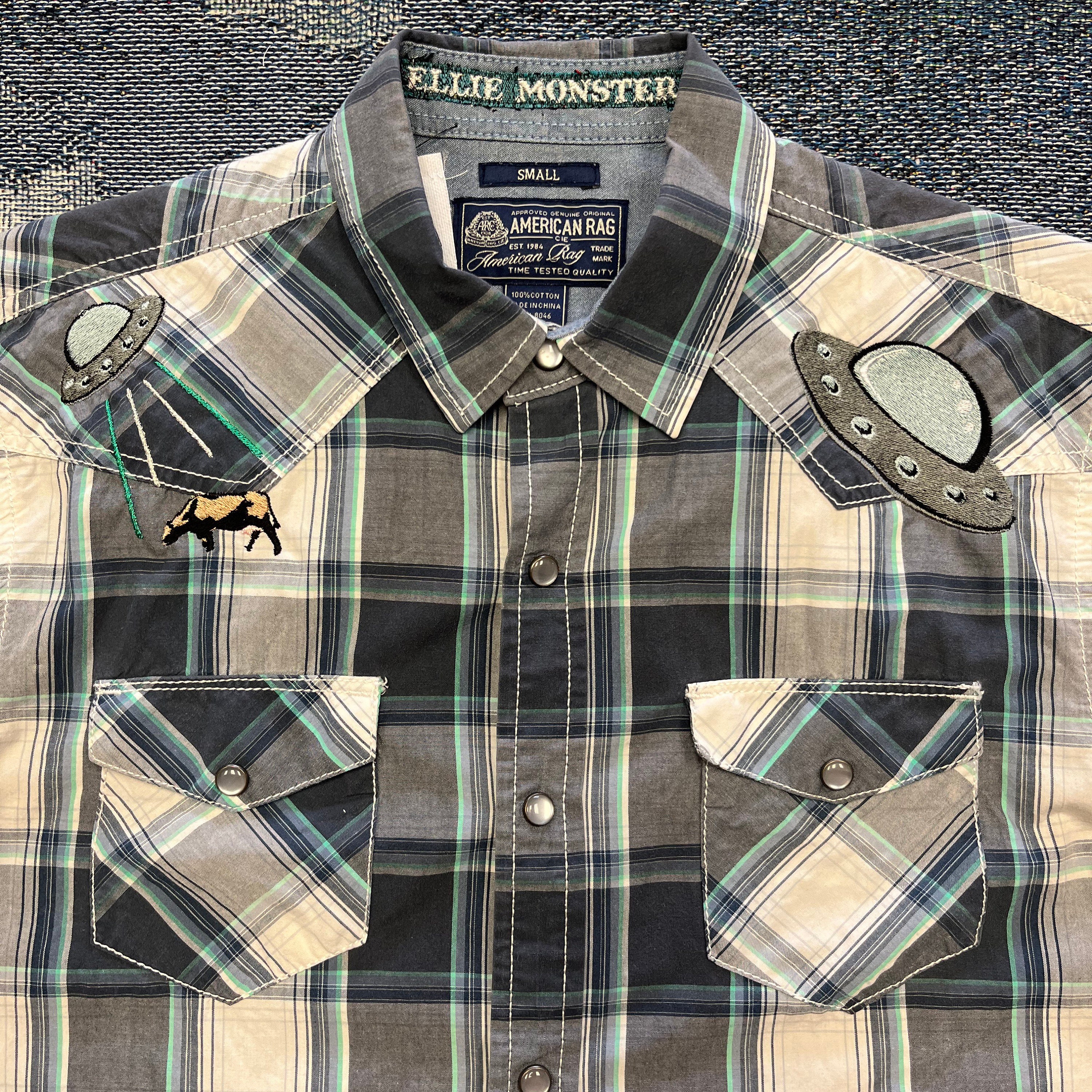 mens short sleeve embroidered western shirts