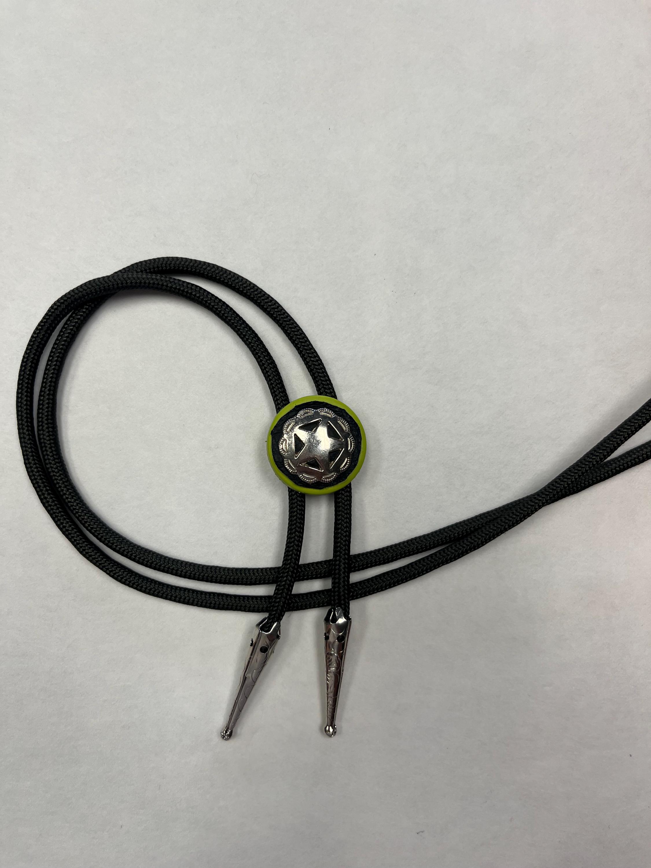ネックレス・ペンダント Western Concho Bolo Tie #7810 Western Concho Bolo With Stones Made in USA - Etsy