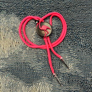 Real Cool Flamingo With Shades bolo tie western style string tie