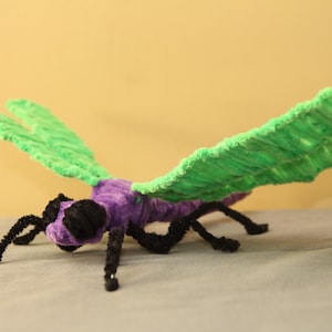 Pipe Cleaner Dragonfly