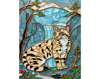 Bobcat Xing Sign Aluminum 12
