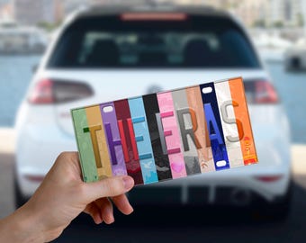 The Eras Bumper Sticker, Car Vinyl Decal, Music Fan Gift