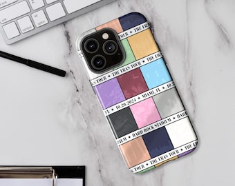 Custom Eras Tour iPhone-hoesje, gepersonaliseerd muziekcadeau