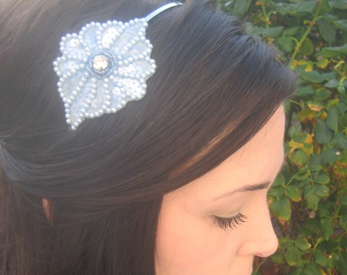 Twinkle...beaded Applique Headband Etsy