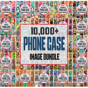 10000 PNG Phone Case Sublimation Design, Templates for Custom Phone Cases, iPhone, Samsung, Nokia, One Size Fits All, Commercial Use Png