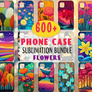 Design de sublimation de coque de téléphone 600 PNG, modèles pour coques de téléphone personnalisées, iPhone, Samsung, Nokia, taille unique, png pour usage commercial