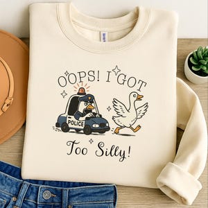 Silly Goose PNG,Got too silly digital download, Goose design, Silly Goose png, silly goose shirt, silly goose university