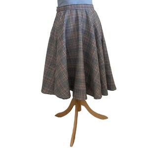 Marian Midi Full Circle Skirt Front