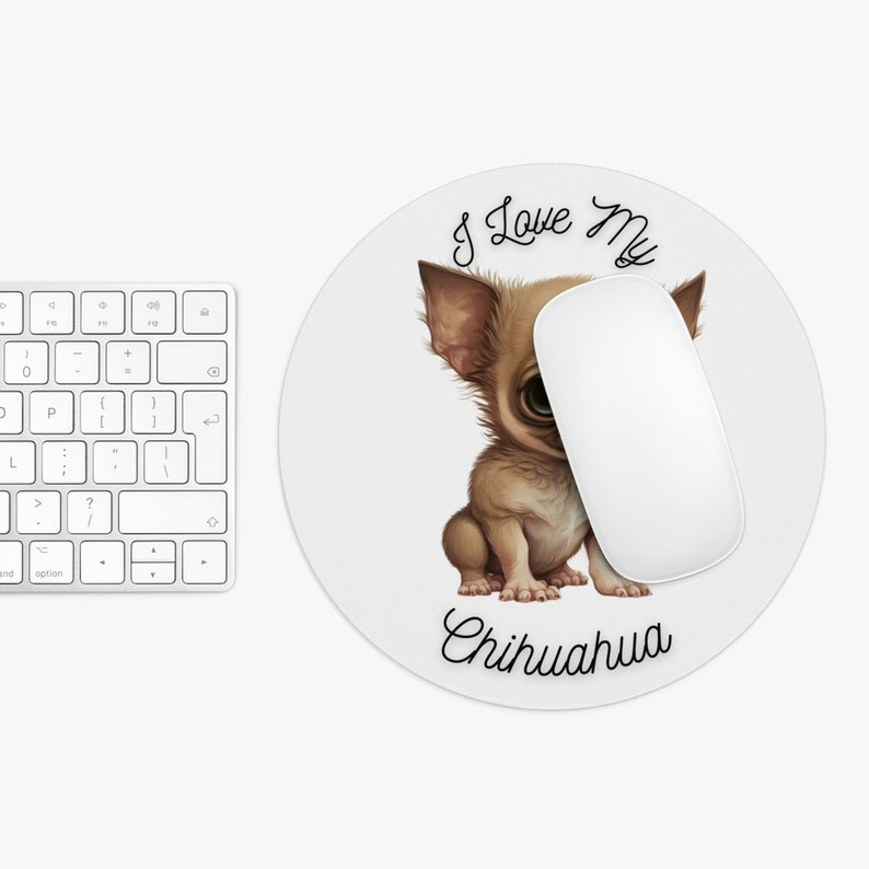 Auto-Magnet „I Love My Chihuahua“ – Knochenform, 5,1 X 17,8 Cm, UV-beschichtet