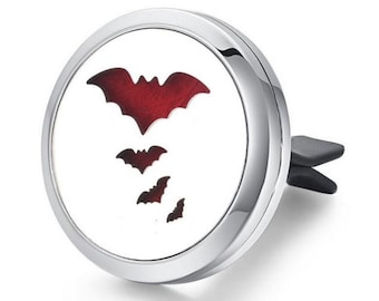 Bat Silhouette Aromatherapy Car Vent Clip