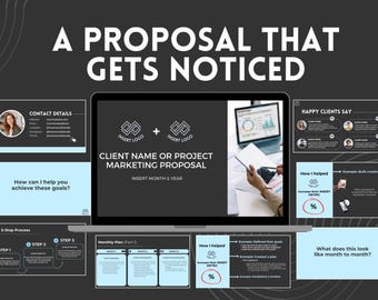 Project Proposal Canva Template