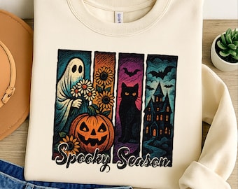 Spooky Season Png, Vintage Halloween Horror Night Png, Trendy Halloween PNG, Halloween Shirt designs, Retro Halloween PNG, Horror Movie PNG