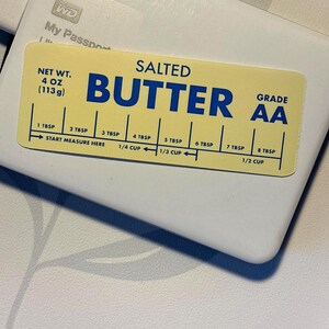Salted Butter Die-cut Sticker, Water Resistant image 6
