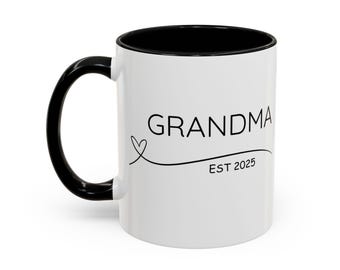 Grandma to be Coffee Mug (11, 15oz) gift-Grandparent to be, Pregnancy Announcement Grandma