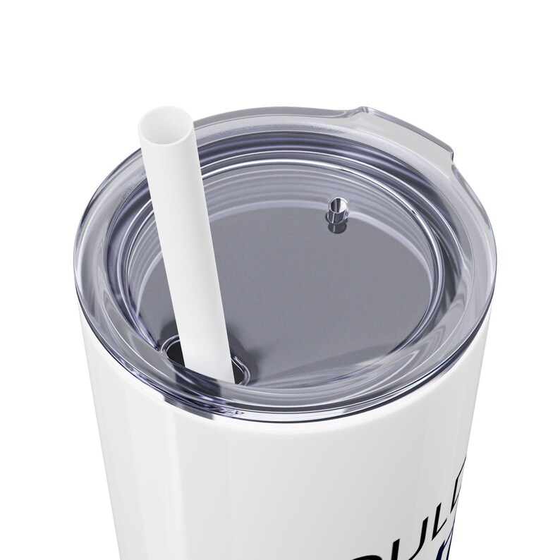 Could be Water, Could be White Claw Noon Skinny Tumbler with Straw, 20oz Gift for friend, neighbor thank you. image 4