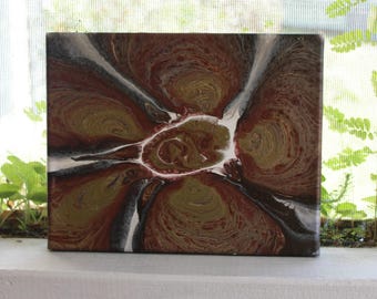 Pour Painting Abstract Acrylic -J49