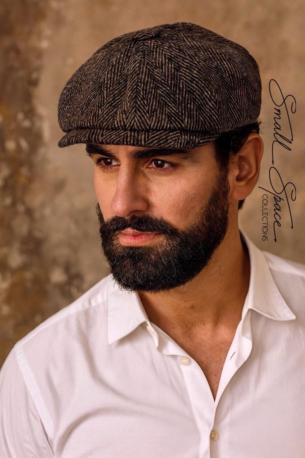 Personalized Wool Newsboy Hats for Men & Women | Vintage  display picture 2