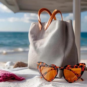 Heart cat eye sunglasses with tortoise shell frames | Gift For Bridesmaids, Women, and Teens | Vacation Eyewear | Unique Shaped Sunshades