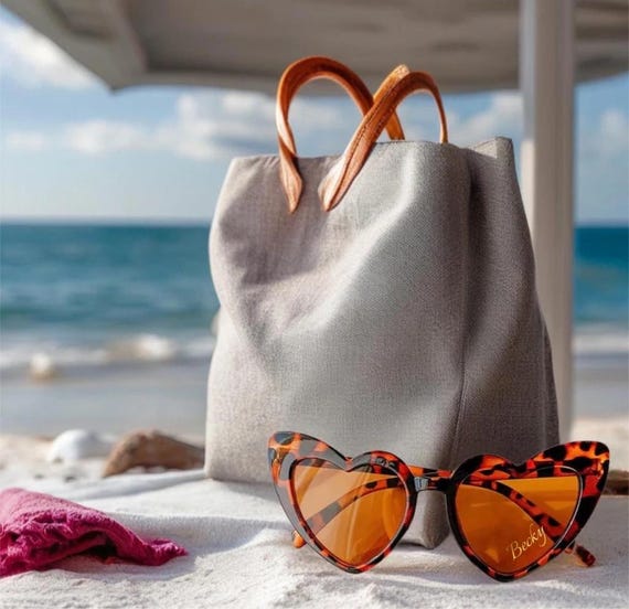 Tortoise Shell Cat-Eye Sunglasses with Orange Case KUGO Biodegradable sunglasses - Cherry – KUGO Glasses main image 4