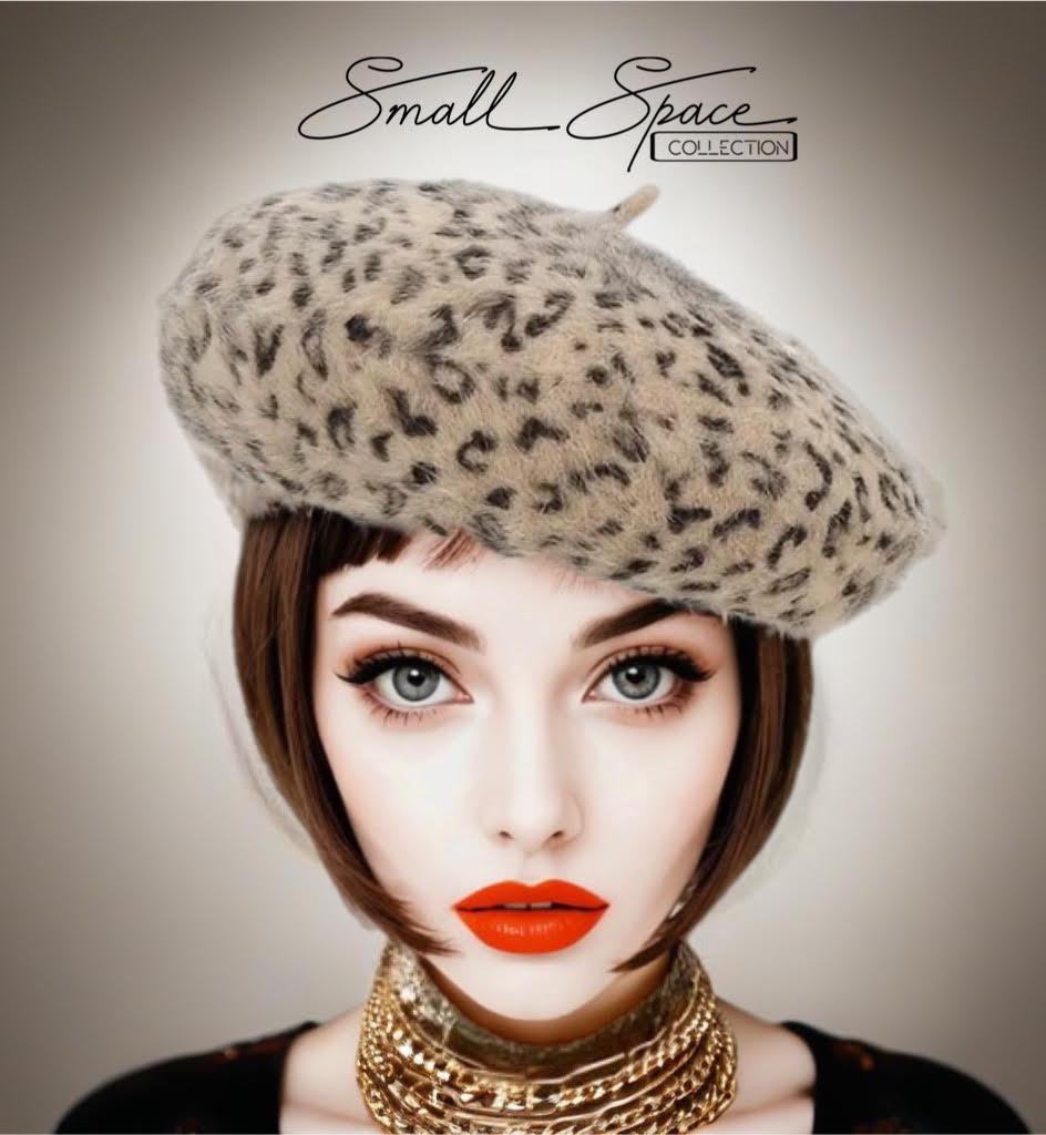 Leopard Beret - Etsy