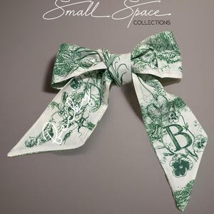 Personalized Initial Skinny Scarf: Twill Handbag Handle Wrap | Purse, Hair and Neck Skinny Scarf | 26 Letters To Choose