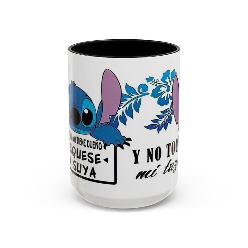 15oz Stitch Mug This Mug Has an Owner Find Your Own, Funny Coffee Mug, Cute Cartoon Cup, Gift Idea, Lilo Stitch Lover 画像 2