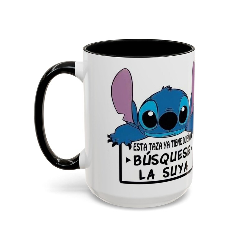 15oz Stitch Mug This Mug Has an Owner Find Your Own, Funny Coffee Mug, Cute Cartoon Cup, Gift Idea, Lilo Stitch Lover 画像 3