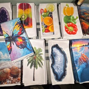 Full Frozen Fruit Pop Decorative Kitchen Towels image 7