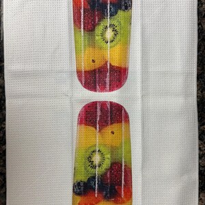 Full Frozen Fruit Pop Decorative Kitchen Towels image 5