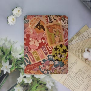 Sweet Cartoon Couple iPad Case For iPad Pro 2024/2022/2021,New iPad Air 7-11"/13" 2025 Cover,iPad 6/7/8,iPad Mini Case With Pencil Holder