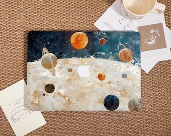 Vibrant Space Planet Design MacBook Case,New MacBook Pro 14 A3434 (M5),Cover for Mac Air 13/15",Apple Laptop Pro 15/16" Sleeve,M1 M2 M3 M4
