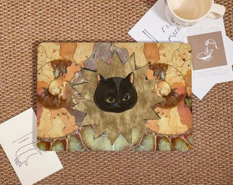 Mystical Fossil & Cat Art MacBook Case,New MacBook Pro 14 A3434 (M5),Cover for Mac Air 13/15",Apple Laptop Pro 15/16" Sleeve,M1 M2 M3 M4