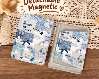 Blue Sea Collage Detachable Kindle Case,Kindle 6” 2024 Case,Paperwhite 11th 6.8",Paperwhite 7” 2024 Case,Kobo Clara Libra,Custom Gift