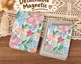Elegant Flowers Detachable Kindle Case,Kindle 6” 2024 Case,Paperwhite 11th 6.8",Paperwhite 7” 2024 Case,Kobo Clara Libra,Custom Gift